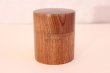 Photo3: Japanese Tea Caddy container Pagoda Tree wood Hokkaido handcrafted any size (3)