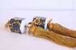 Photo2: Weight for Japanese hanging scroll FUCHIN stone Kutani aochibu top gold (2)