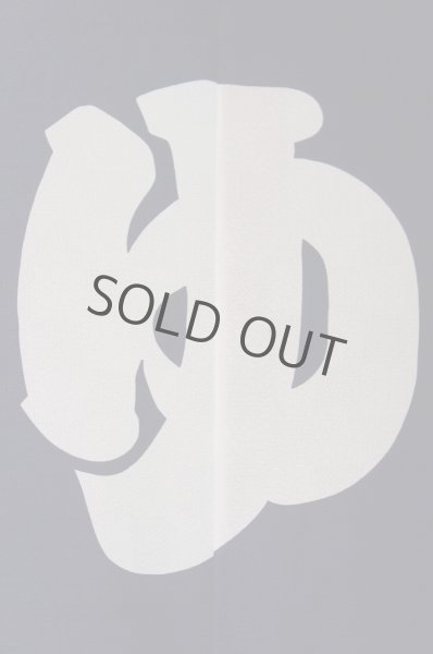 Photo2: Noren CSMO Japanese door curtain yu furo bath white text  85 x 150cm (2)