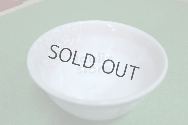 Photo6: Kiyomizu porcelain Hiroshi Japanese matcha tea bowl chawan rabbit inside pics  (6)