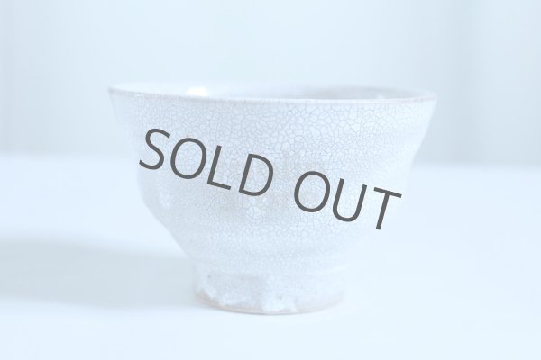 Photo3: Mino ware Japanese pottery matcha chawan tea bowl toga sabi kairagi noten (3)