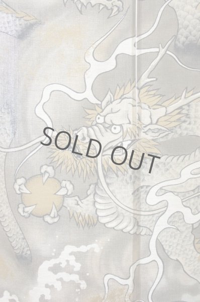 Photo8: Noren CSMO Japanese door curtain doragon shinryu cotton  85 x 150cm (8)