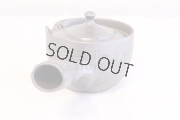 Photo3: Hasami porcelain black kokuto Shiboridashi kyusu Japanese tea pot 275ml (3)