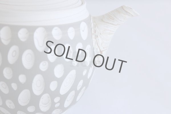 Photo10: Tokoname ware Japanese tea pot kyusu ceramic strainer YT Kenji usumidori 360ml (10)