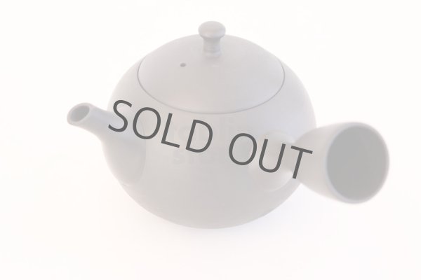 Photo10: Tokoname Japanese tea pot kyusu ceramic strainer Hokuryu round black 300ml (10)