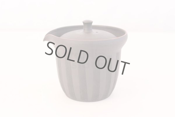 Photo4: Tokoname yaki ware Japanese tea pot Sekiryu cover ceramic tea strainer 170ml (4)