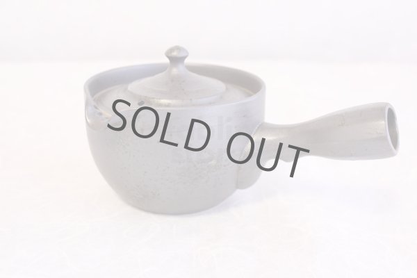 Photo2: Hasami porcelain black kokuto Shiboridashi kyusu Japanese tea pot 275ml (2)