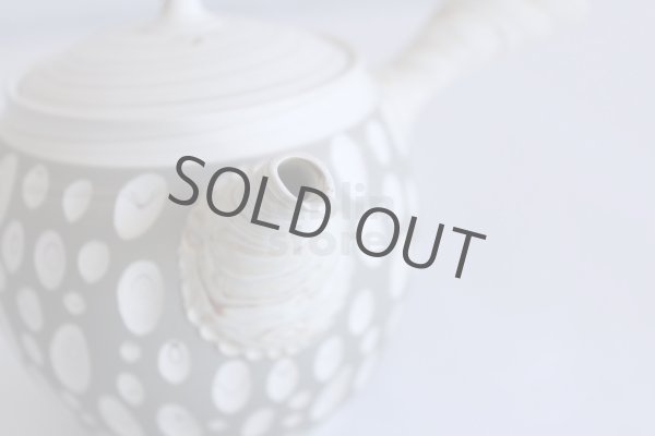 Photo11: Tokoname ware Japanese tea pot kyusu ceramic strainer YT Kenji usumidori 360ml (11)