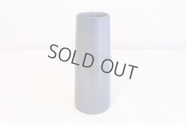 Photo6: Tokoname yaki ware Shizuku line Japanese vase H210mm (6)
