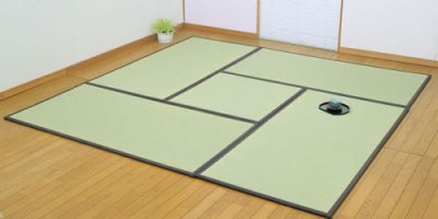 Photo1: Japanese rush grass tatami mat square oblong any size