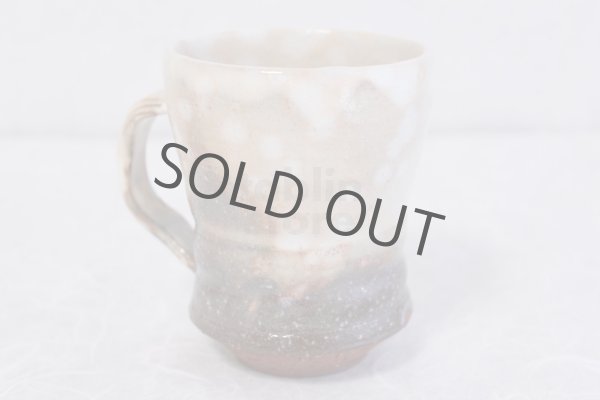 Photo4: Hagi yaki ware Japanese pottery mug coffee cup go kobiki suehiro 310ml (4)