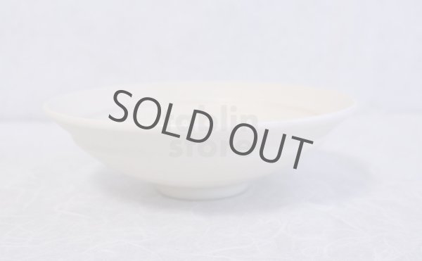 Photo2: Kiyomizu porcelain Japanese bowl shiro Hira Daisuke Tokinoha rokusun (2)