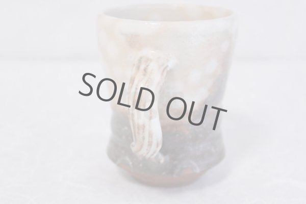 Photo3: Hagi yaki ware Japanese pottery mug coffee cup go kobiki suehiro 310ml (3)