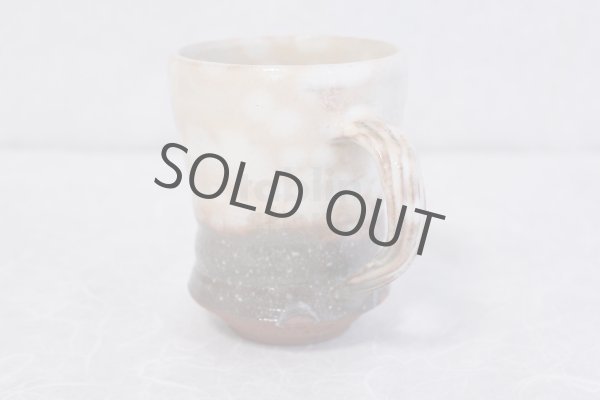 Photo2: Hagi yaki ware Japanese pottery mug coffee cup go kobiki suehiro 310ml (2)