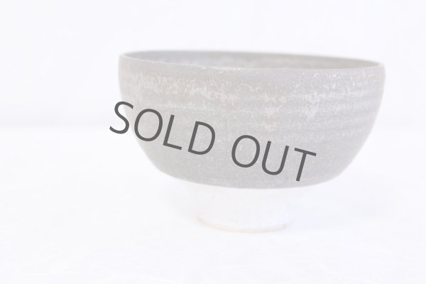 Photo7: Kiyomizu porcelain Japanese matcha tea bowl white n wan Daisuke Tokinoha (7)