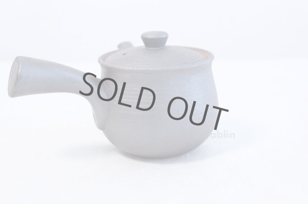 Photo4: Arita porcelain Black glaze sendan Japanese tea pot 375ml (4)