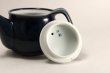 Photo6: Arita yaki ware rabbit ultramarine Japanese tea pot 450ml (6)