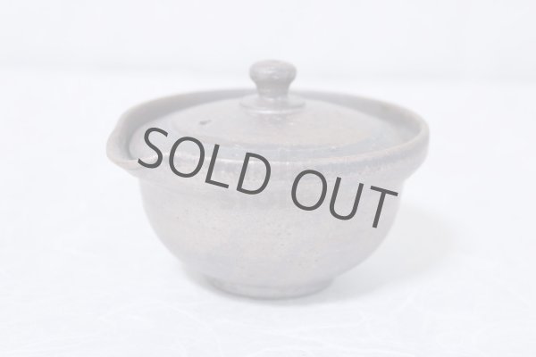 Photo3: Shigaraki pottery Japanese tea pot kyusu Hohin shiboridashi ginryo 120ml (3)