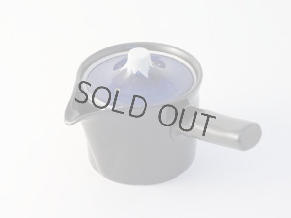 Photo2: Arita porcelain Japanese tea pot kyusu cups Mt. Fuji Tokushiti kiln 320ml gift (2)