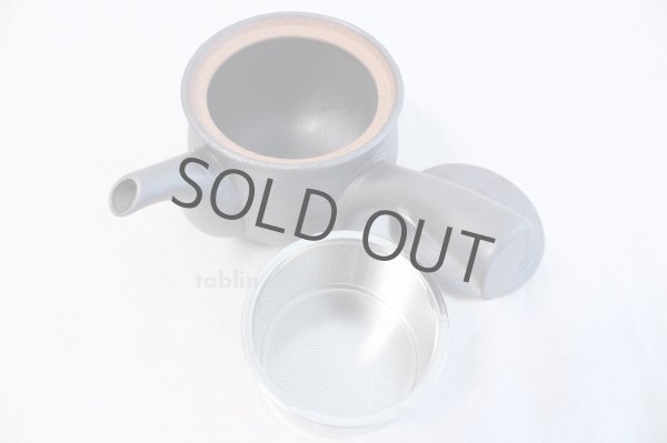Photo7: Arita porcelain Black glaze sendan Japanese tea pot 375ml (7)
