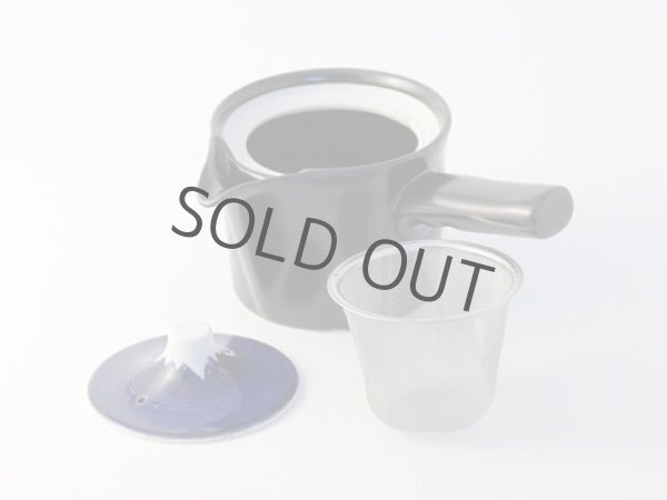 Photo6: Arita porcelain Japanese tea pot kyusu cups Mt. Fuji Tokushiti kiln 320ml gift (6)