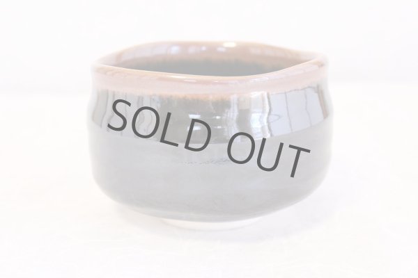 Photo6: Mino yaki ware Japanese tea bowl Tenmoku t chawan Matcha Green Tea (6)