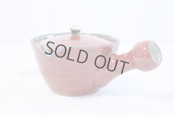 Photo1: Arita yaki ware Akanokoume Japanese tea pot 310ml (1)