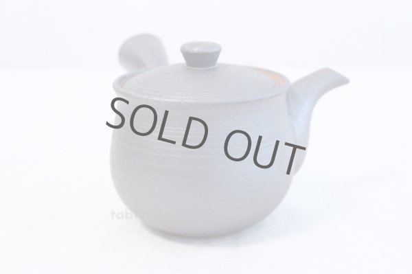 Photo5: Arita porcelain Black glaze sendan Japanese tea pot 375ml (5)