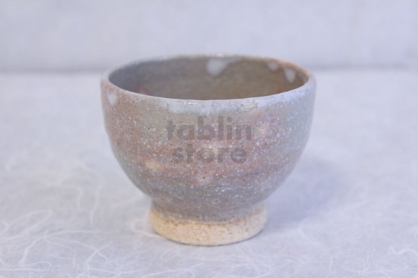 Photo3: Hagi ware Senryuzan climbing kiln Japanese tea cups kumidashi set of 2 (3)