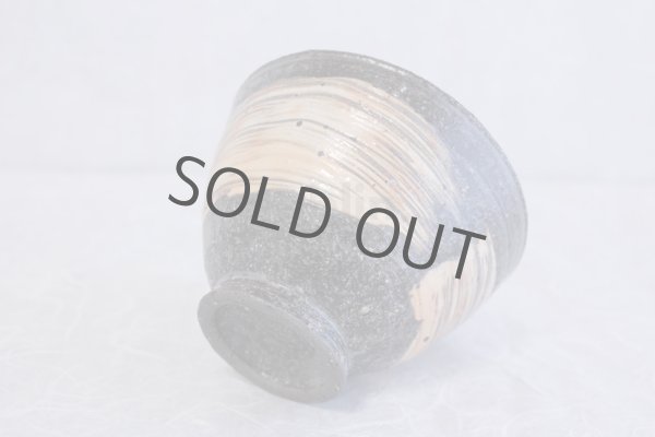 Photo5: Shigaraki pottery Japanese tea bowl Hakeme tate Wan chawan Matcha Green Tea  (5)