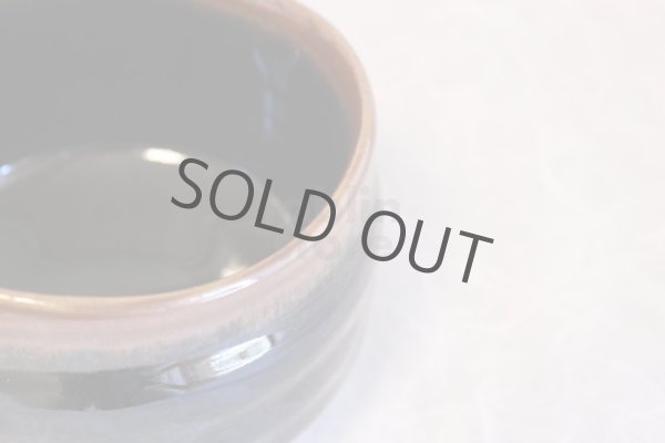 Photo3: Mino yaki ware Japanese tea bowl Tenmoku t chawan Matcha Green Tea (3)