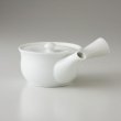 Photo9: Arita Porcelain Japanese tea pot white ceramic strainer manten 200ml (9)