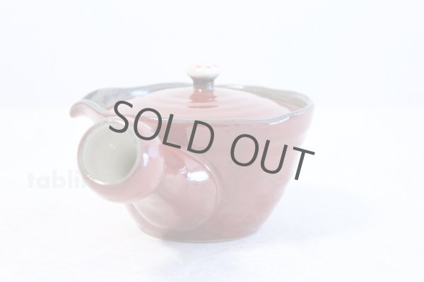 Photo6: Arita yaki ware Akanokoume Japanese tea pot 310ml (6)