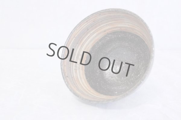 Photo4: Shigaraki pottery Japanese tea bowl Hakeme tate Wan chawan Matcha Green Tea  (4)