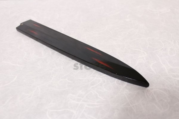 Photo7: SAKAI TAKAYUKI Shikisai Akebono sashimi yanabiba inox with scheide any size  (7)