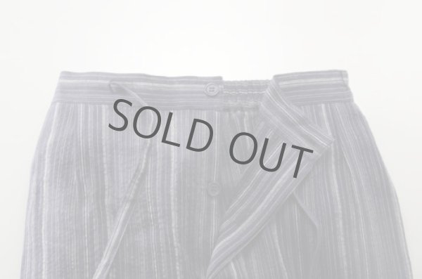 Photo3: Japanese Separated Kimono traditional style SAMUE for men shijira set of 2  (3)