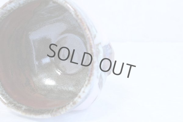 Photo9: Mino ware Japanese matcha tea bowl toku sansai shino pi made by Marusho kiln (9)