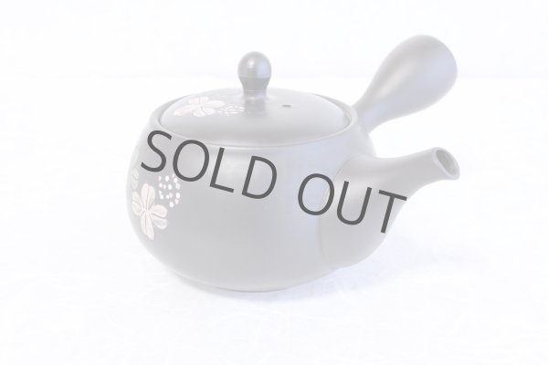 Photo3: Tokoname yaki ware Japanese tea pot Shujyu lf ceramic tea strainear 280ml (3)