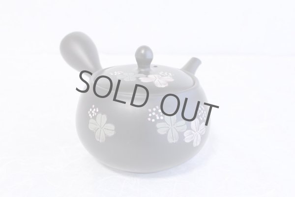 Photo2: Tokoname yaki ware Japanese tea pot Shujyu lf ceramic tea strainear 280ml (2)