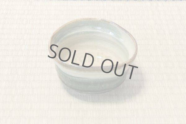 Photo2: Mino yaki ware Japanese tea bowl Oribe kasumi chawan Matcha Green Tea (2)