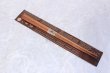 Photo3: Japanese wooden chopsticks hexagonal Zelkova keyaki 23cm set of 2 (3)