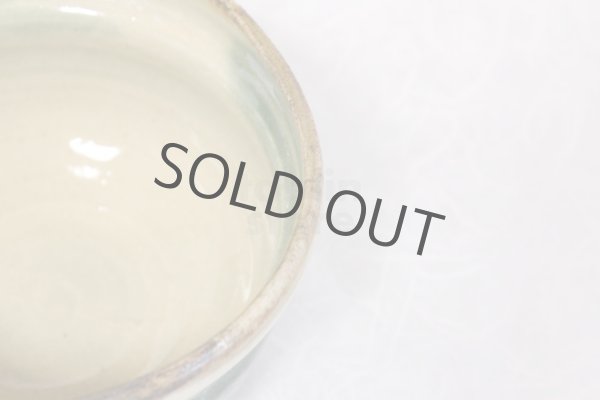 Photo8: Mino yaki ware Japanese tea bowl Oribe kasumi chawan Matcha Green Tea (8)