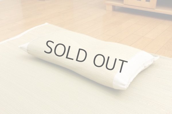 Photo4: Japanese rush grass good sleep pillow ask 50 x 30 cm (4)