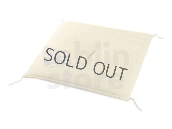 Photo5: Japanese rush grass floor pillow cushion zabuton flower psdik br 55 x 55cm (5)