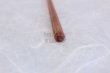 Photo4: Japanese wooden chopsticks hexagonal Zelkova keyaki 23cm set of 2 (4)