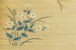 Photo7: Japanese rush grass floor pillow cushion zabuton flower psdik br 55 x 55cm (7)