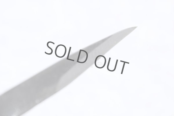 Photo4: Kiridashi kuri kogatana wa Takao Shibano Japanese woodworking Knife Sword Blue-2 steel 60mm (4)