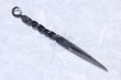 Photo1: Kiridashi kuri kogatana wa Takao Shibano Japanese woodworking Knife Sword Blue-2 steel 60mm (1)