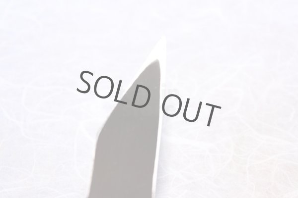 Photo12: Kiridashi kogatana hammered Takao Shibano Japanese woodworking Knife yasuki white-2 60mm (12)