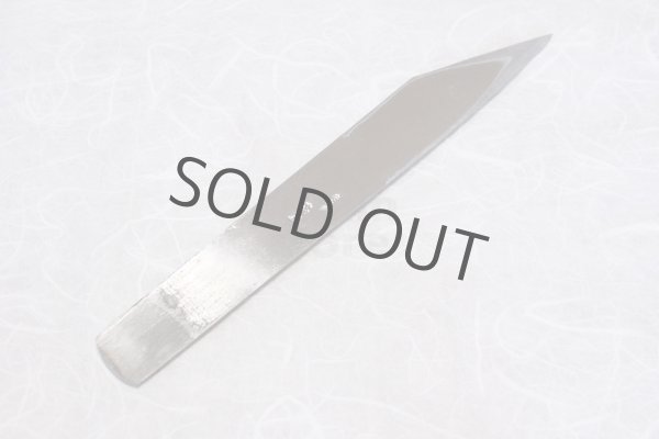 Photo3: Kiridashi kogatana wood grain Takao Shibano Japanese woodworking Knife yasuki white-2 57mm (3)